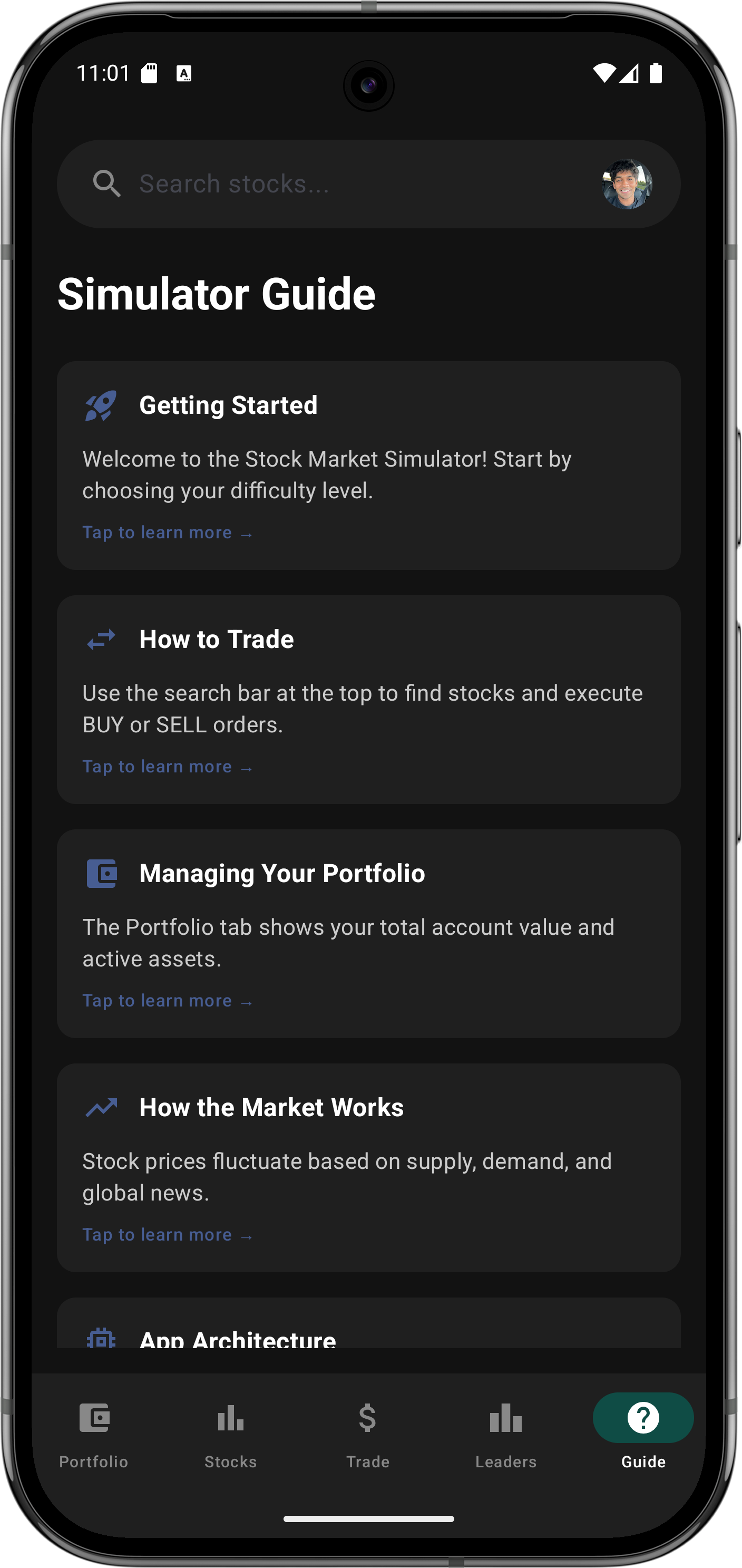 Portfolio Tracking